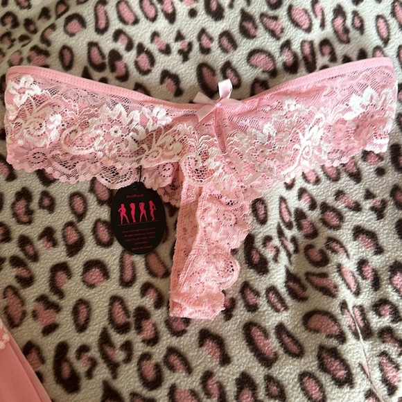 AVIDLOVE nightgown and panties set .Pink size M. Brand new never worn - Picture 3 of 3